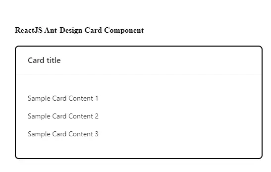 how-to-create-card-using-ant-design-in-react-js-reactjssnippet